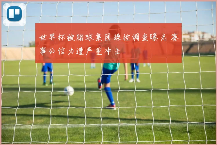 世界杯被赌球集团操控调查曝光 赛事公信力遭严重冲击